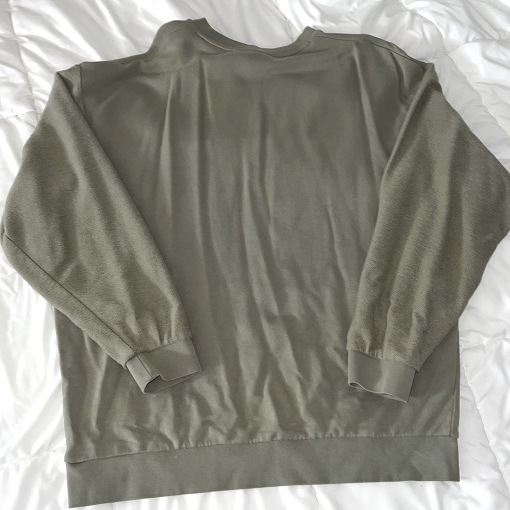 ASOS DESIGN oversized sweatshirt with cut and sew panel - Picture 6 of 6